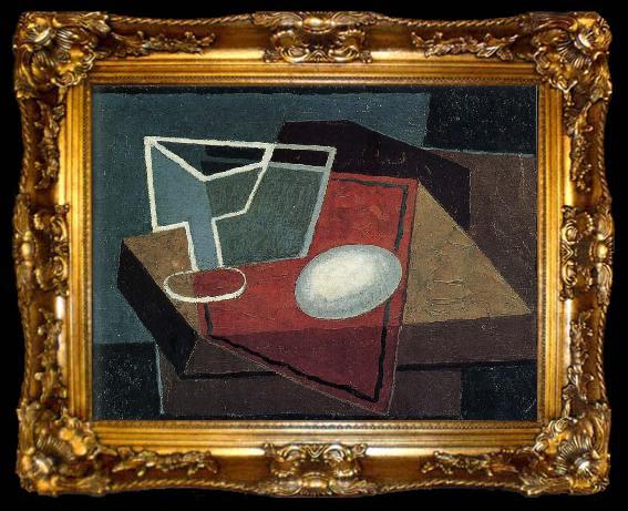 framed  Juan Gris Egg, ta009-2